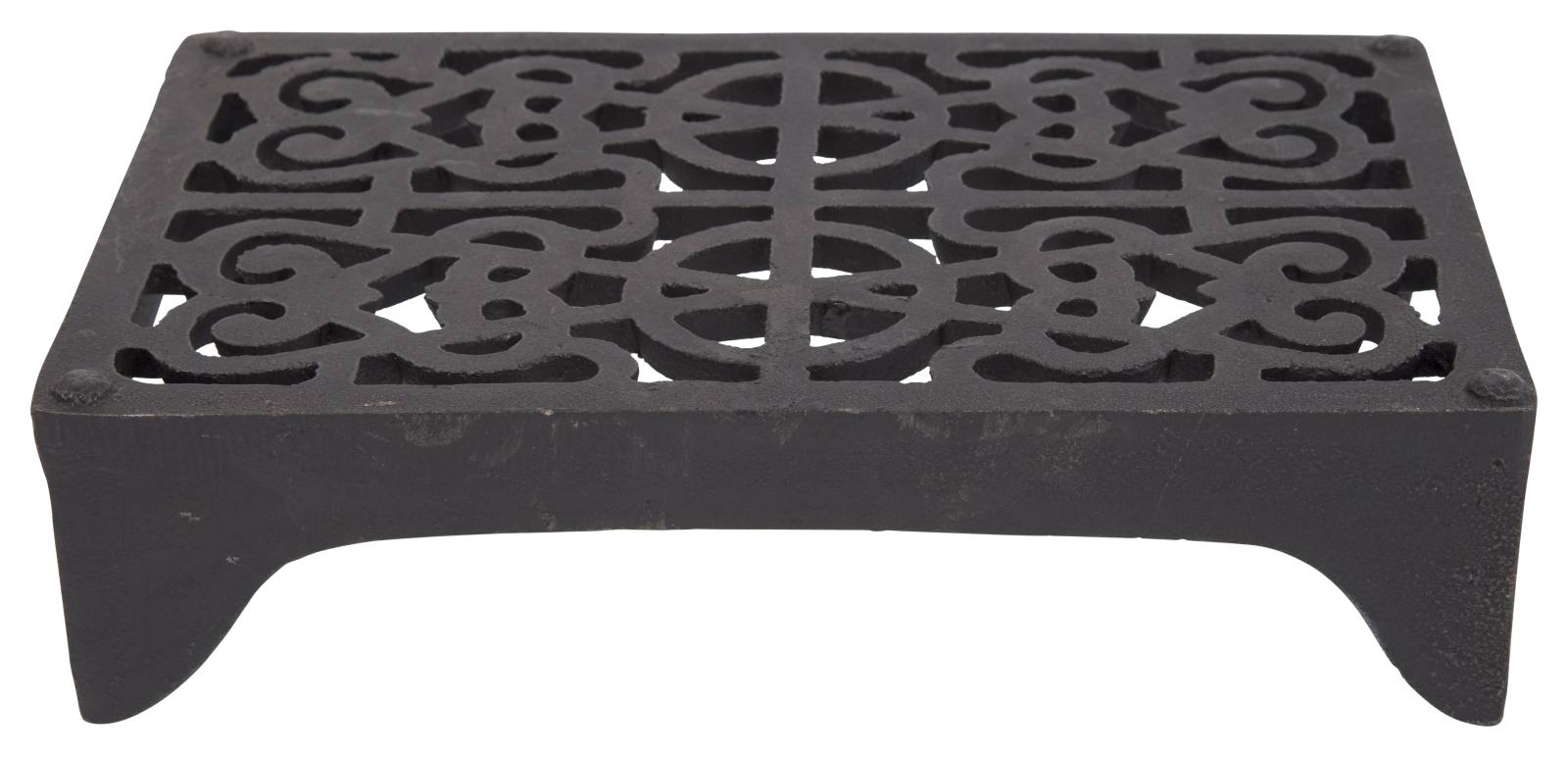 Cast Iron Double Brick Vent, Black