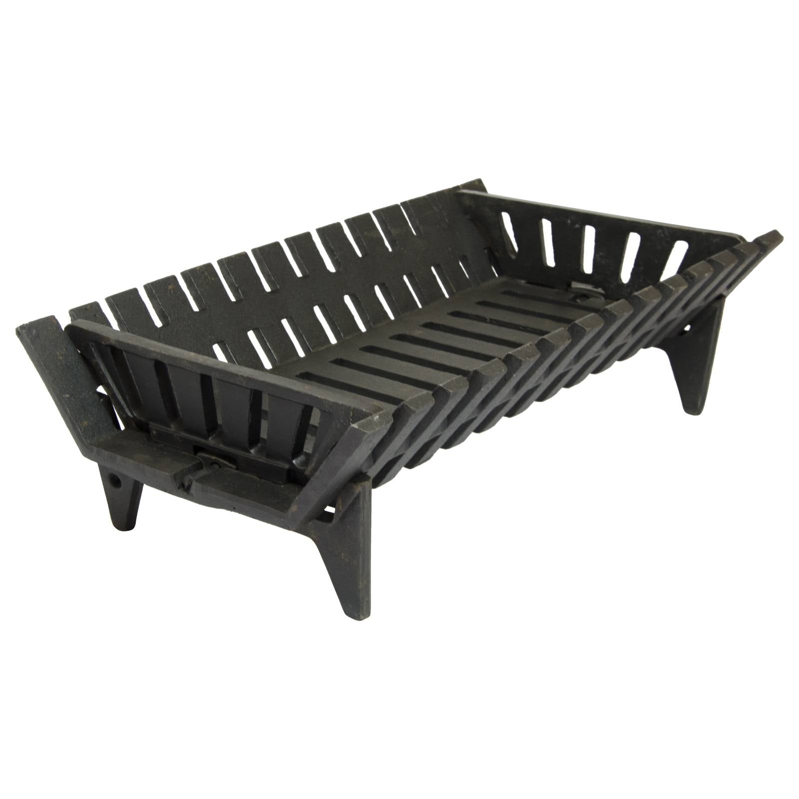 610mm Cast Iron Cradle Grate, Black