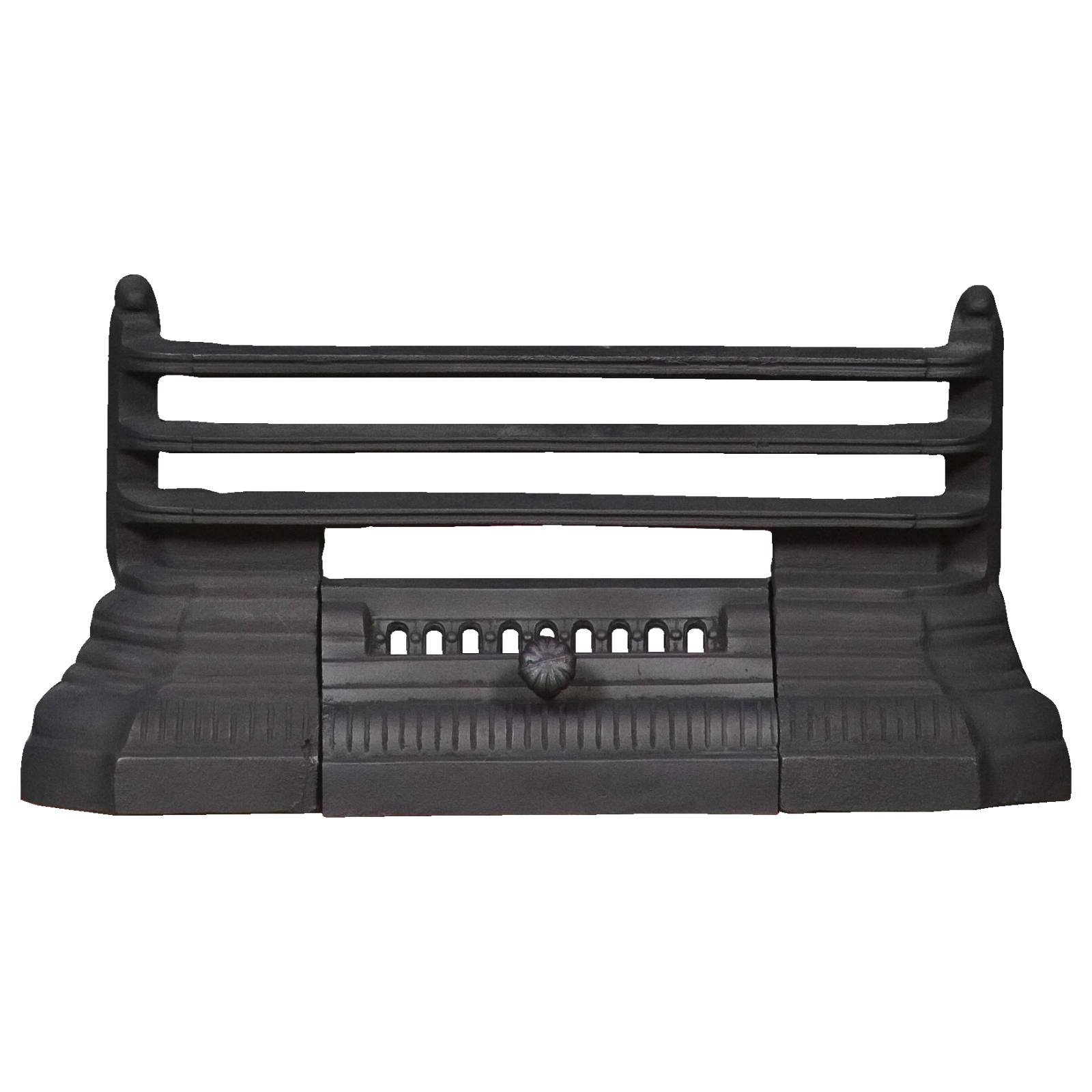 Edward (Suit Gas Fires) Cast Front & Cover, Black