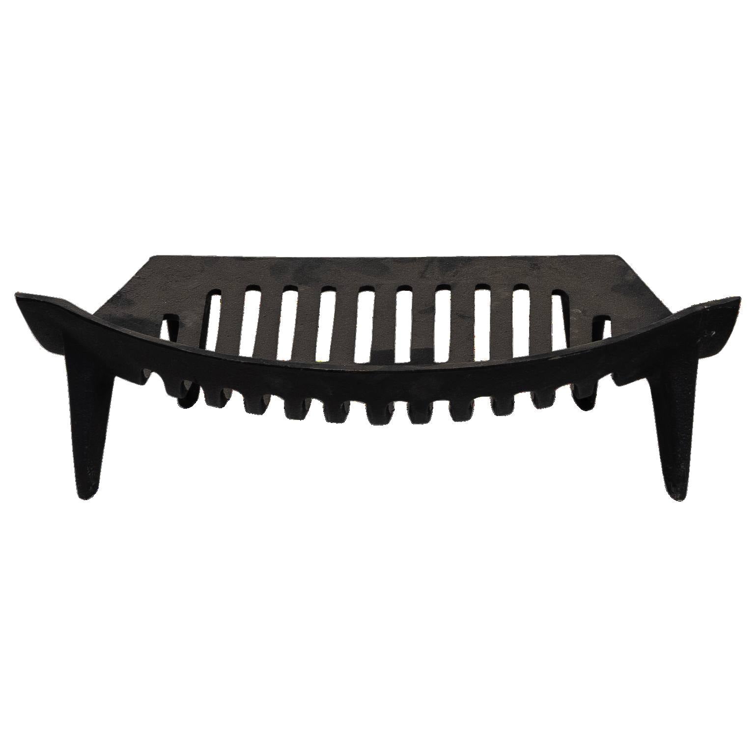Hob 38cmx27cm Cast Iron  Curved  Grate, Black