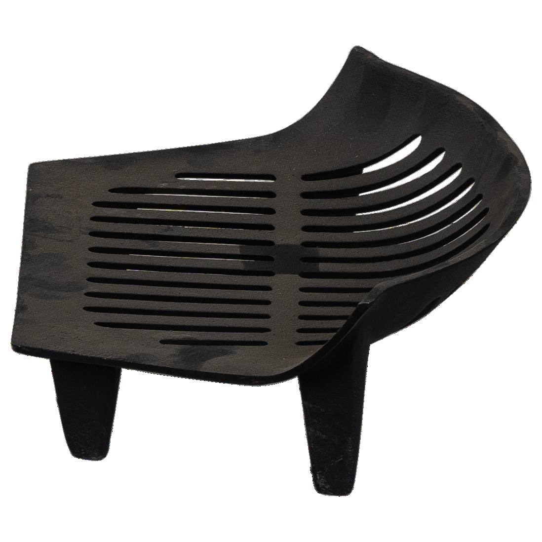 Hob 38cmx27cm Cast Iron  Curved  Grate, Black