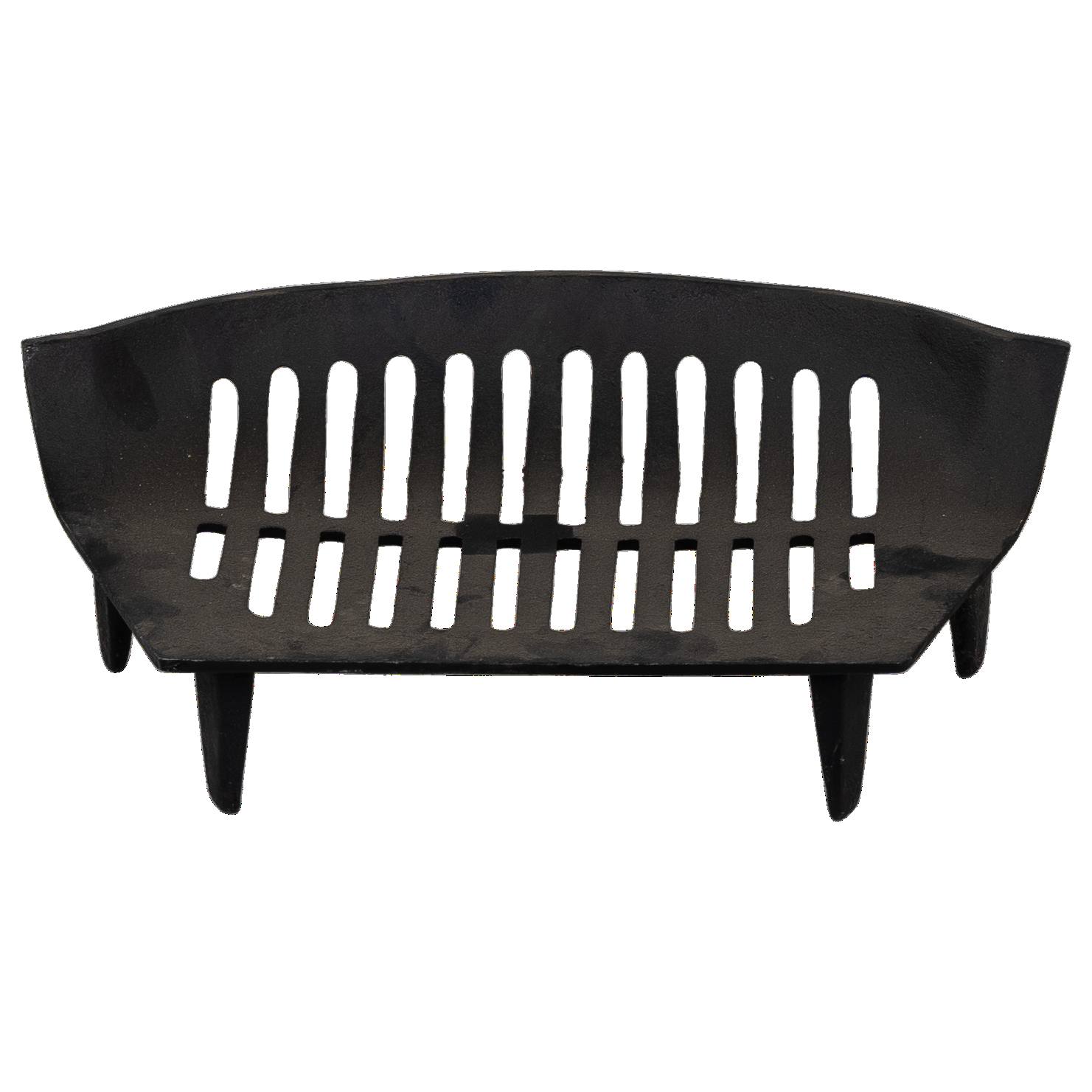 Hob 38cmx27cm Cast Iron  Curved  Grate, Black