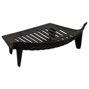 Hob 38cmx27cm Cast Iron  Curved  Grate, Black