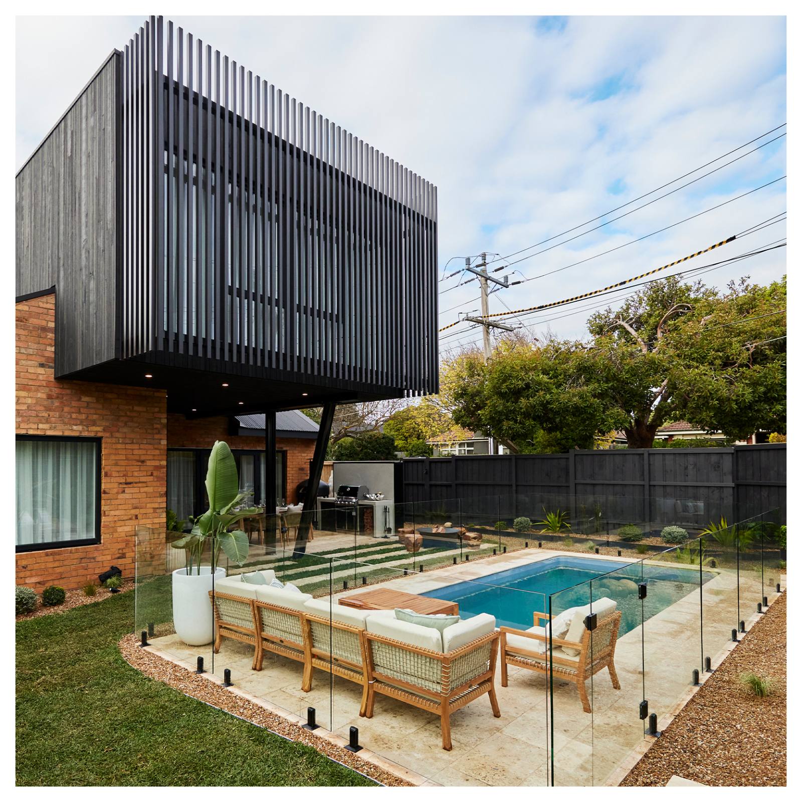 Albert 5 pcs Tall Fire Tools, Black