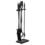 5 Piece Classic Firetool Set, Black