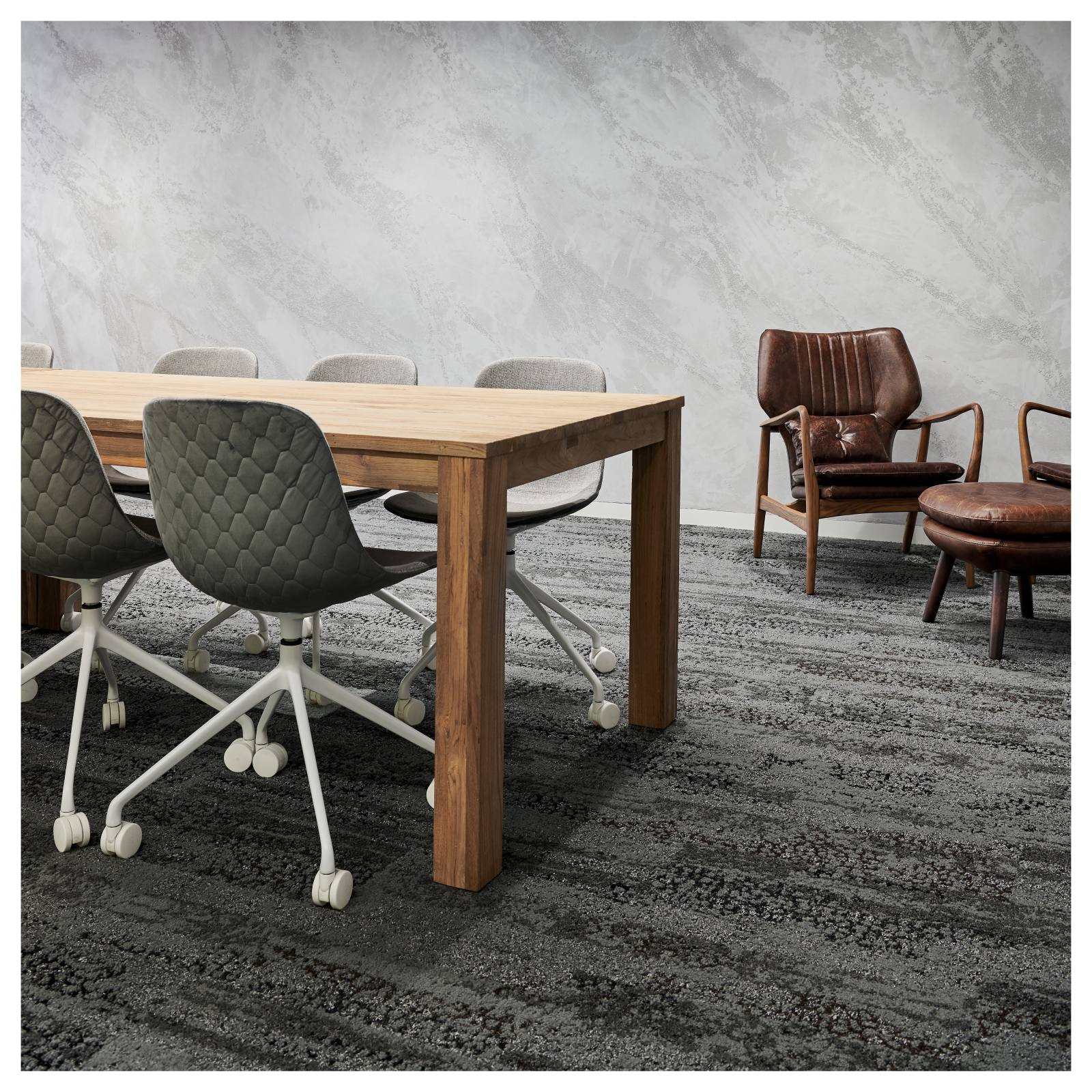 Darma Recycled Teak  250cm  Dining Table Natural & Rustic