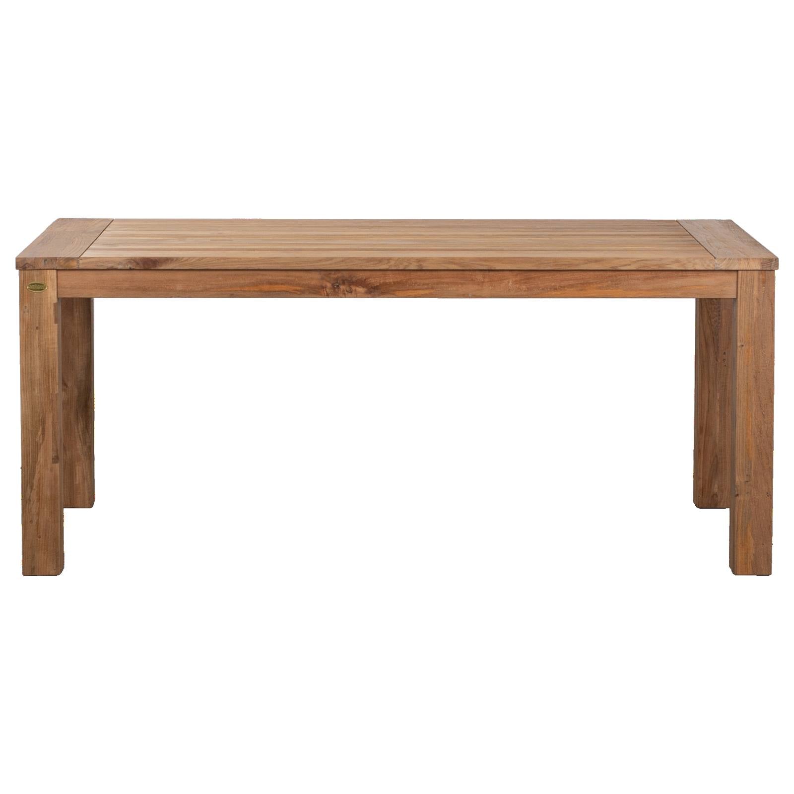 Darma Reclaimed Teak 180cm Exterior Dining Table Natural
