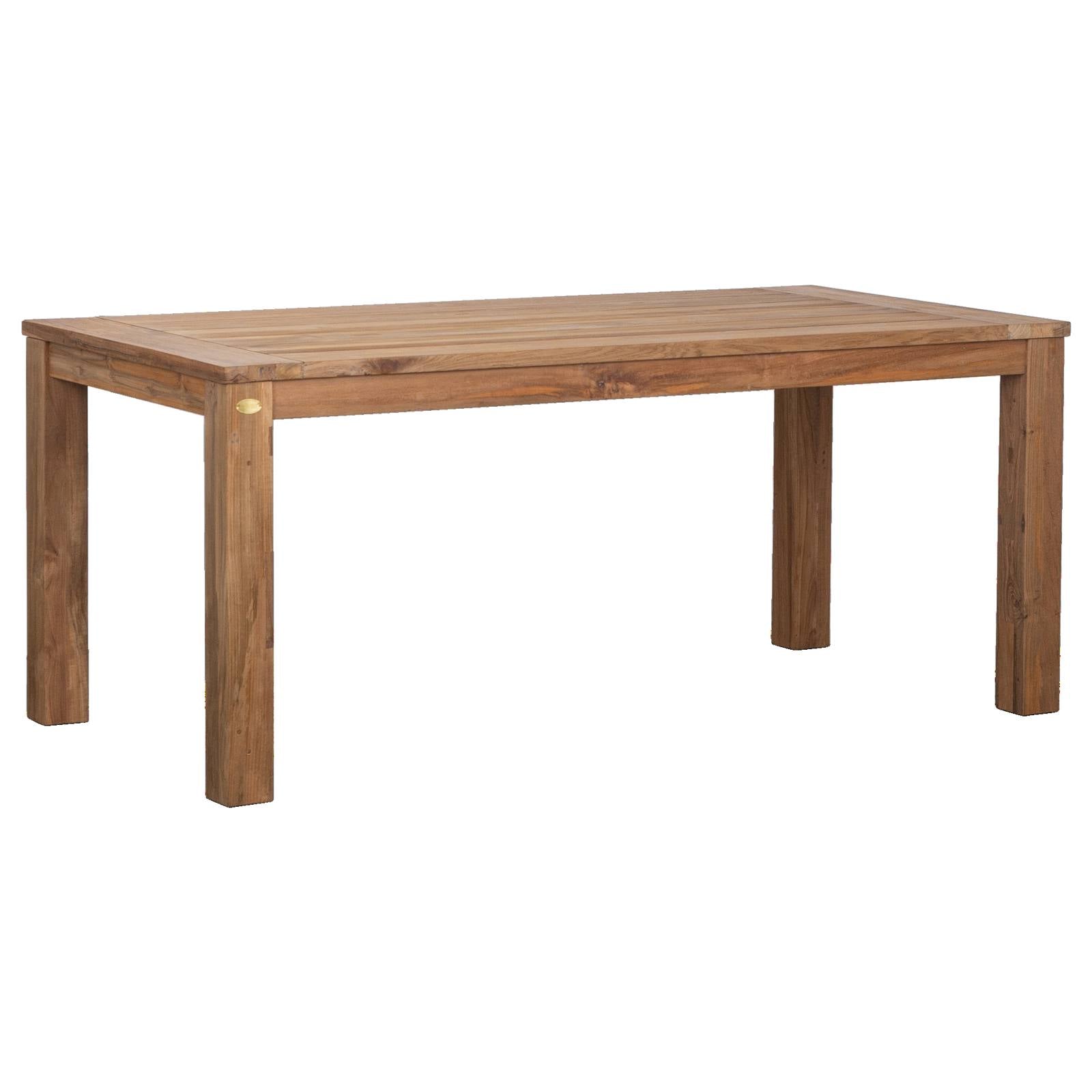 Darma Reclaimed Teak 180cm Exterior Dining Table Natural