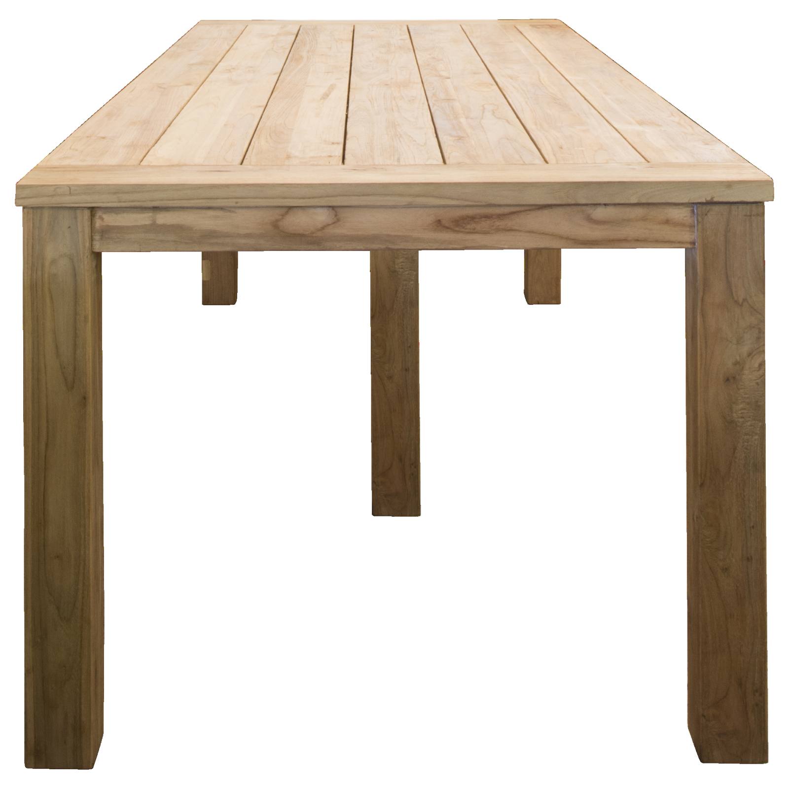 Darma Reclaimed Teak 300cm Exterior Dining Table Natural