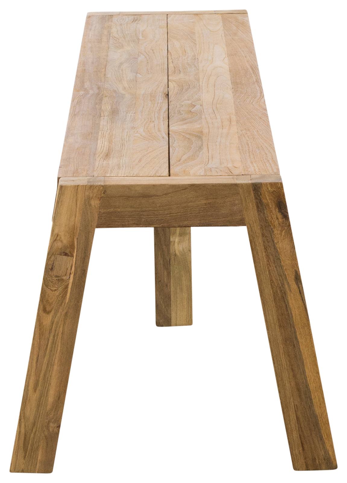 Batari 220cm Reclaimed Teak Bench, Natural