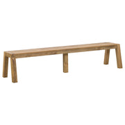 Batari 220cm Reclaimed Teak Bench, Natural