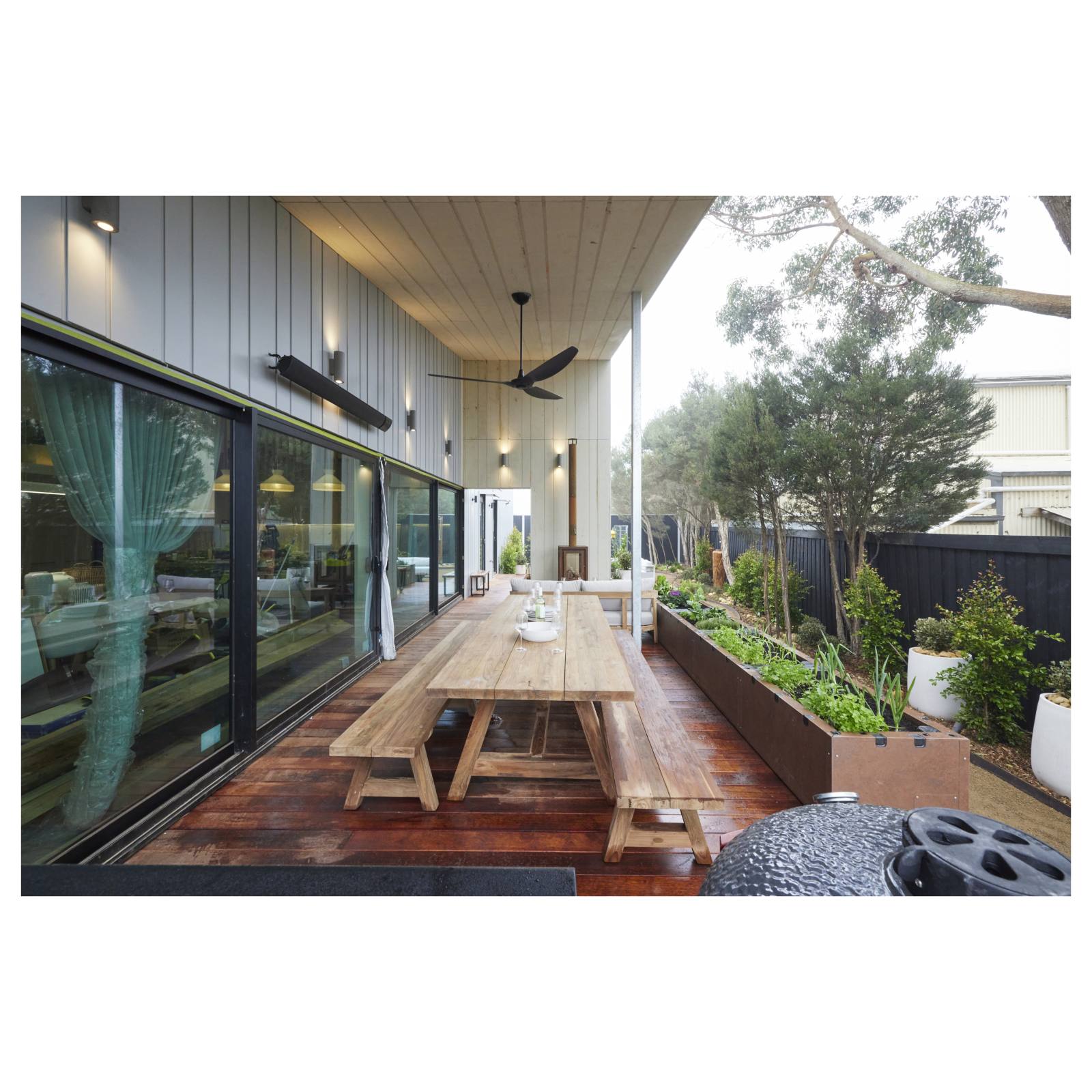 Navan 300cm Reclaimed Teak Dining Table Natural Teak