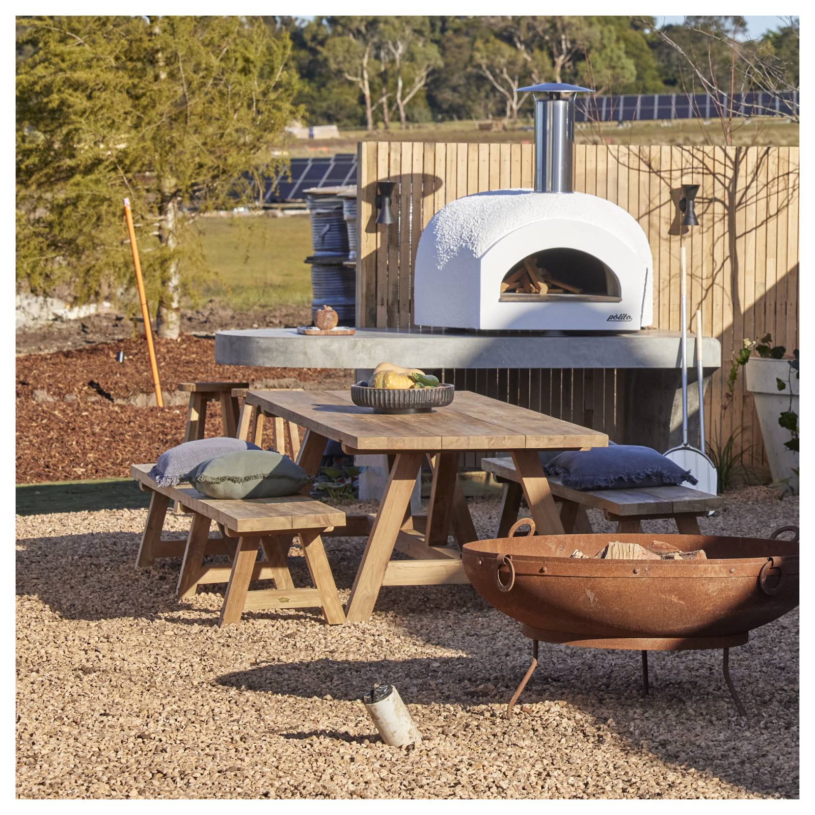 Navan 300cm Reclaimed Teak Dining Table Natural Teak