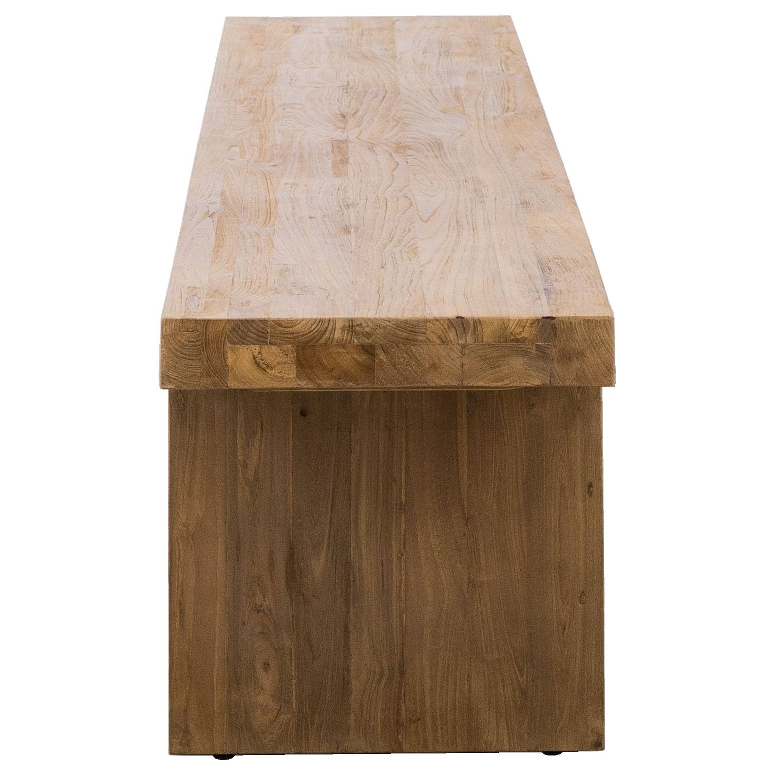 Ballina 250cm Interior Reclaimed Teak Bench