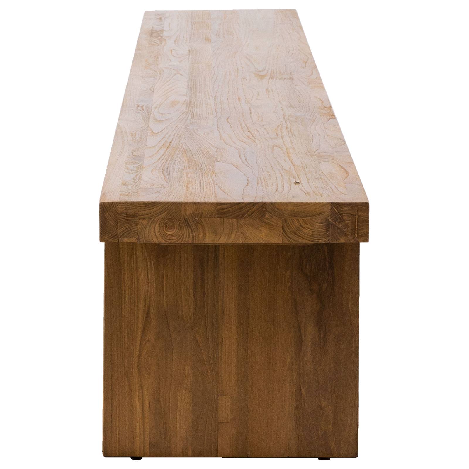 Ballina 300cm Interior Reclaimed Teak Bench