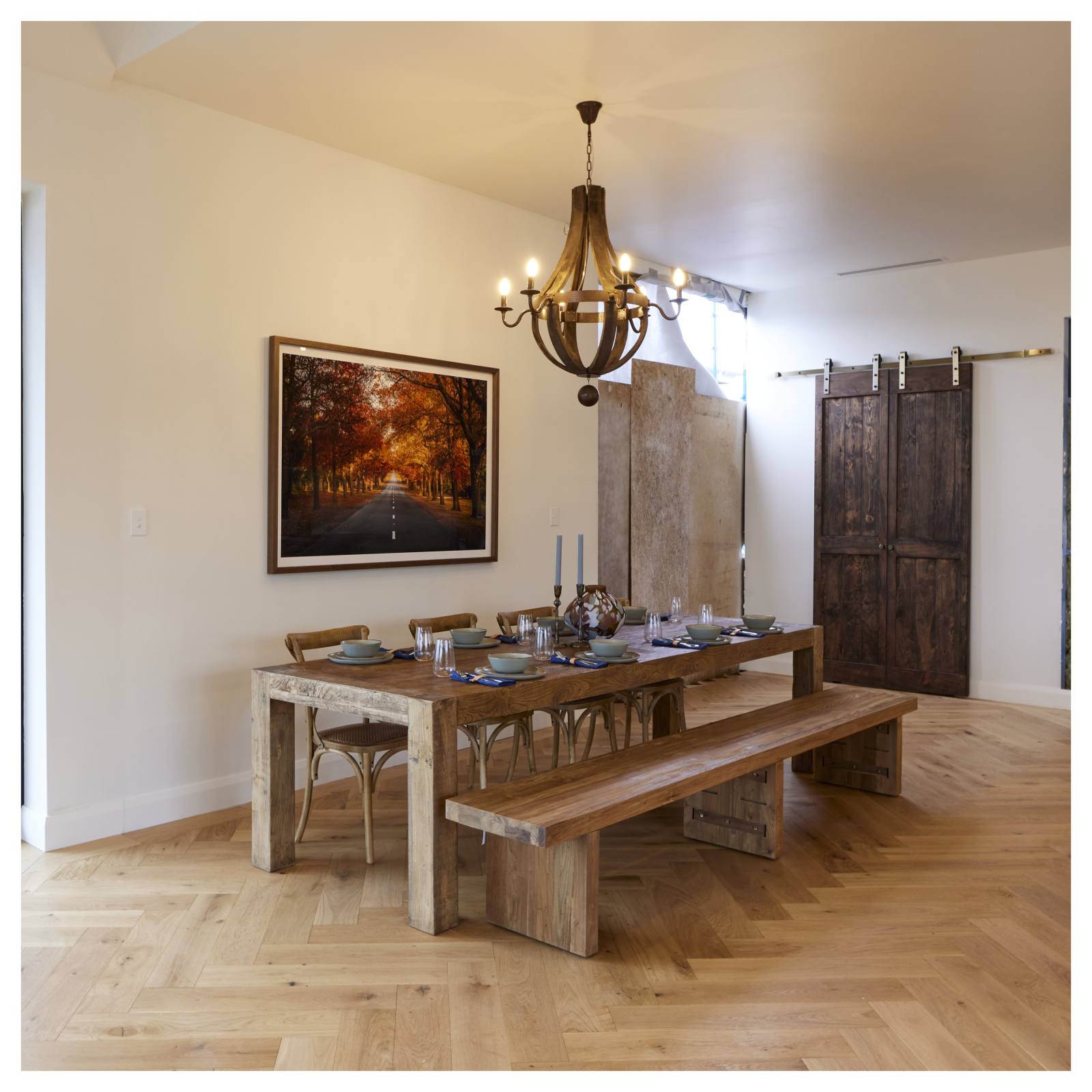 Ballina 300cm Interior Reclaimed Teak Bench