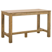 Camira 150cm Reclaimed Teak Bar Table, Natural