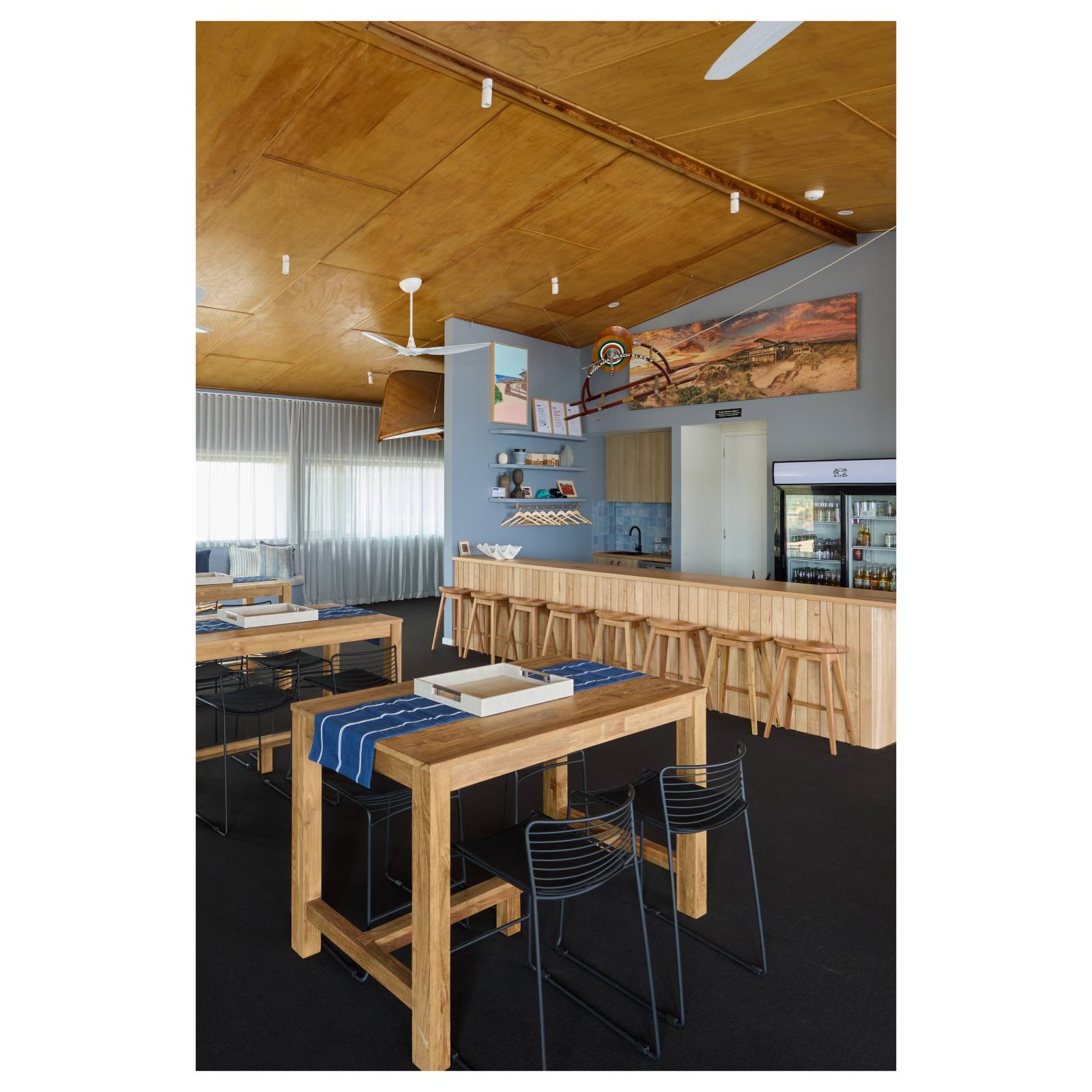 Camira 150cm Reclaimed Teak Bar Table, Natural