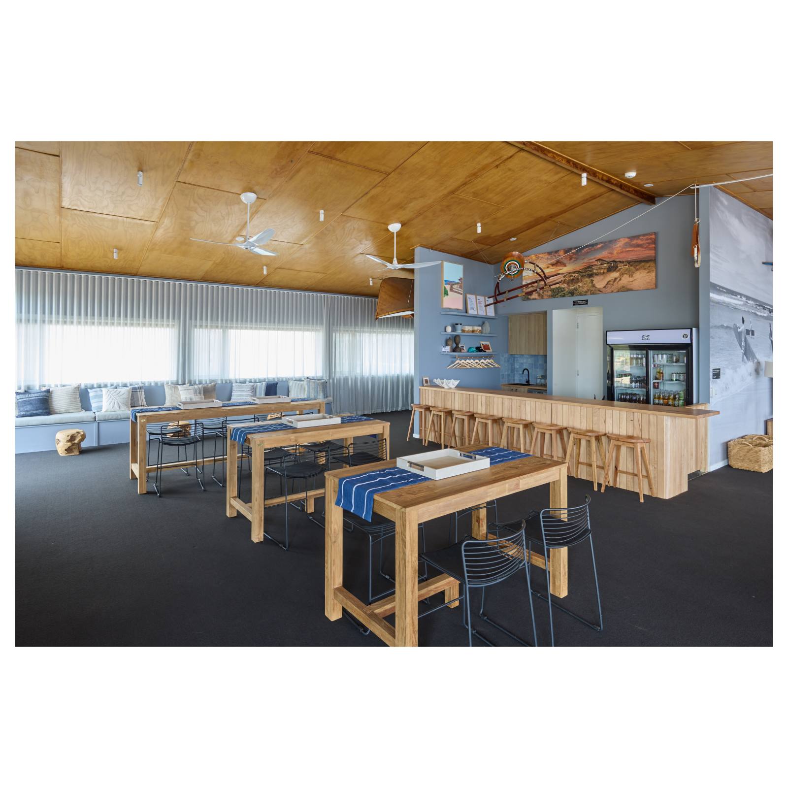 Camira 150cm Reclaimed Teak Bar Table, Natural