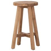 Gatos Recycled Teak Natural Counter Stool