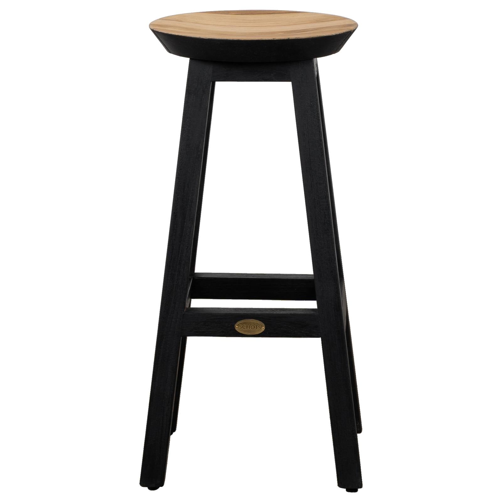 Jama 32x75cm Teak Bar Stool