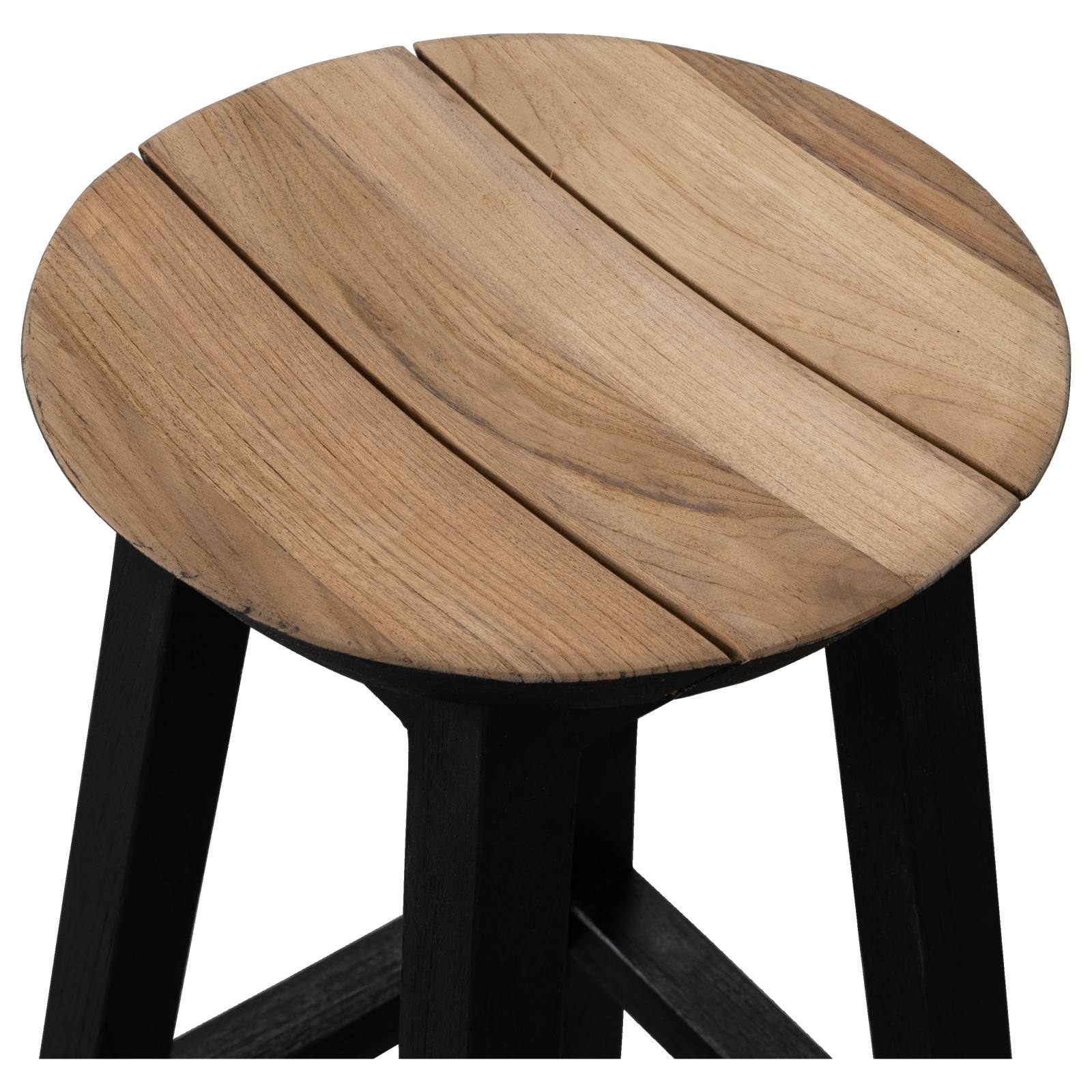 Jama 32x75cm Teak Bar Stool