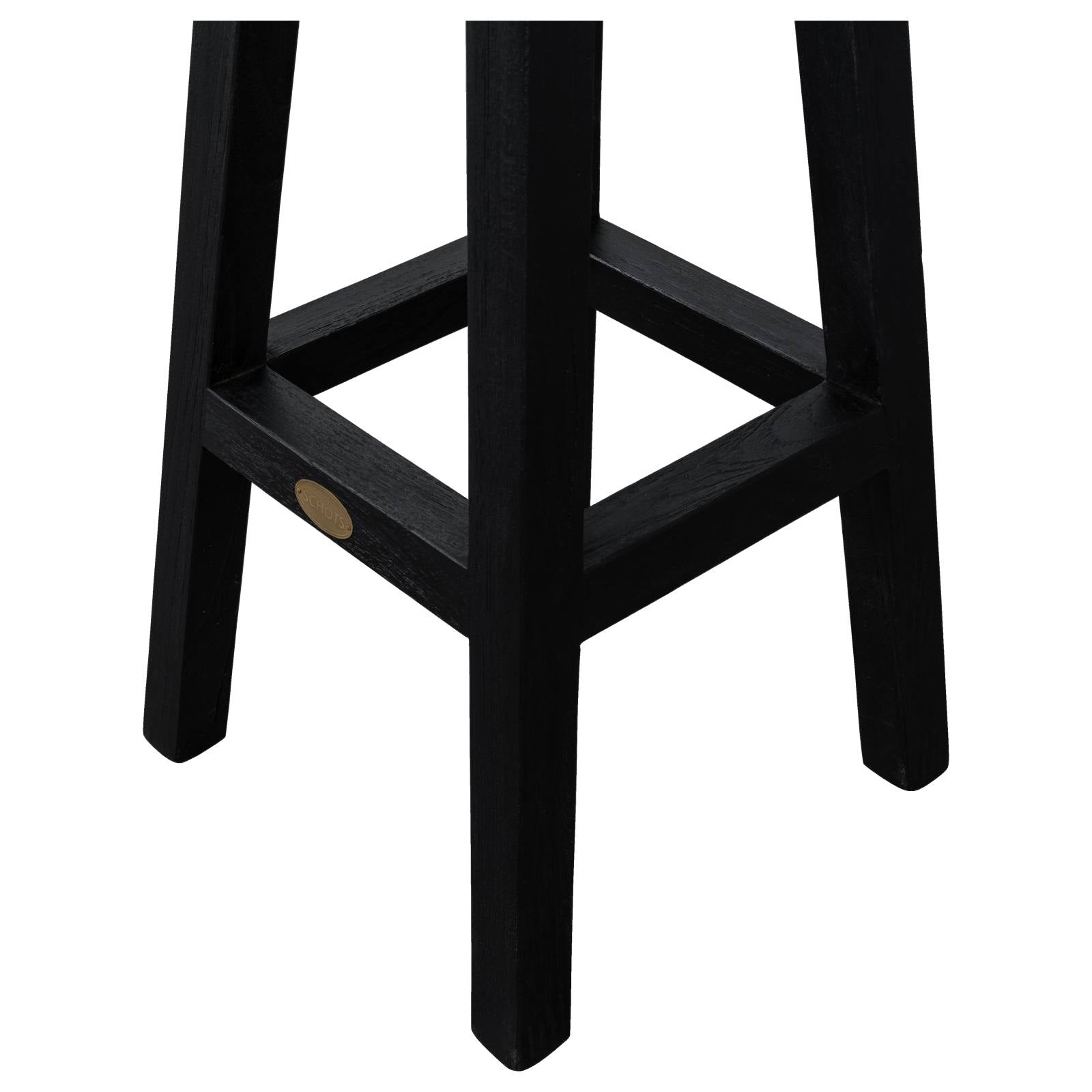 Jama 32x75cm Teak Bar Stool