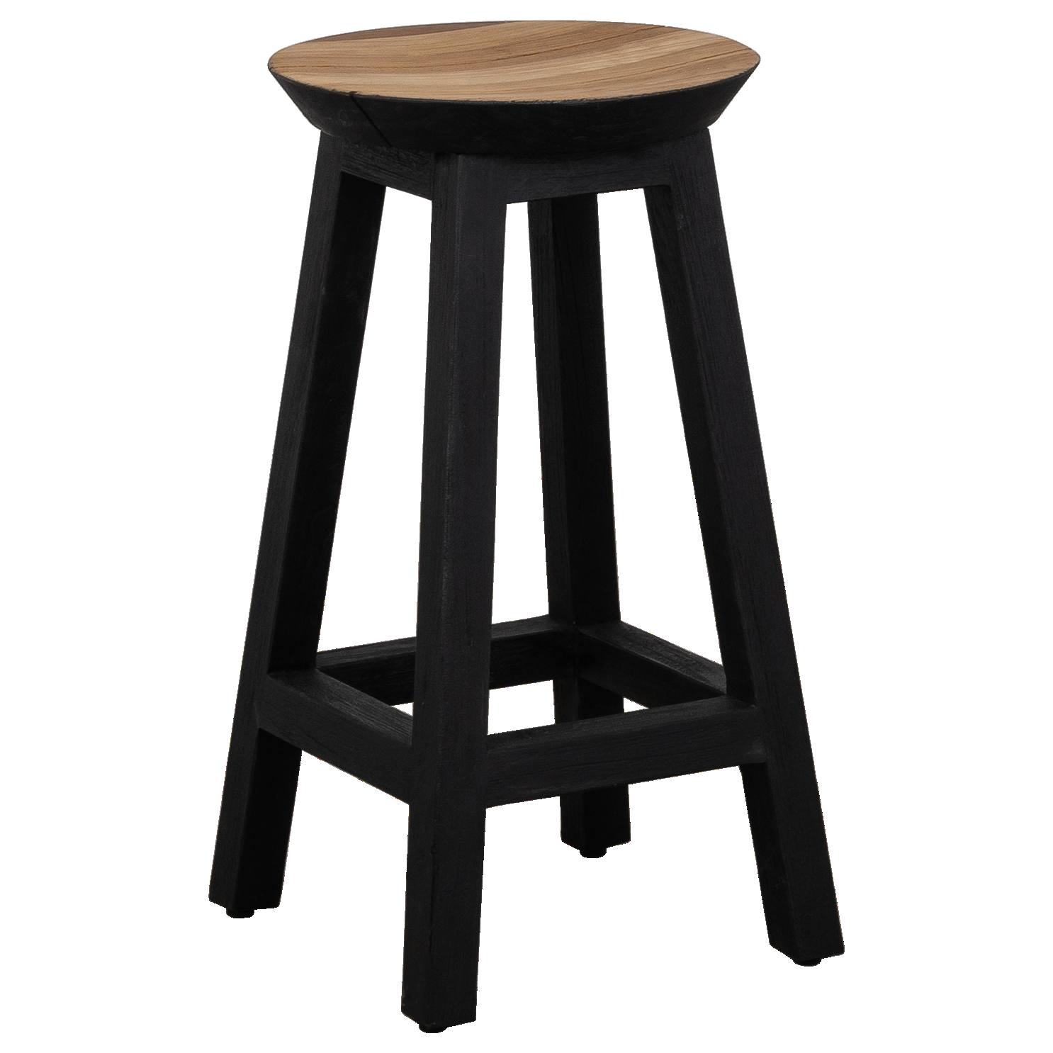 Jama 32x65cm Teak Counter Stool