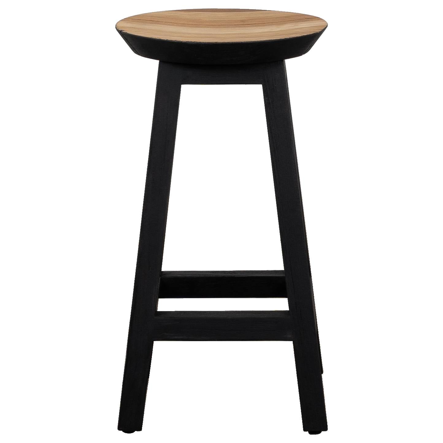 Jama 32x65cm Teak Counter Stool