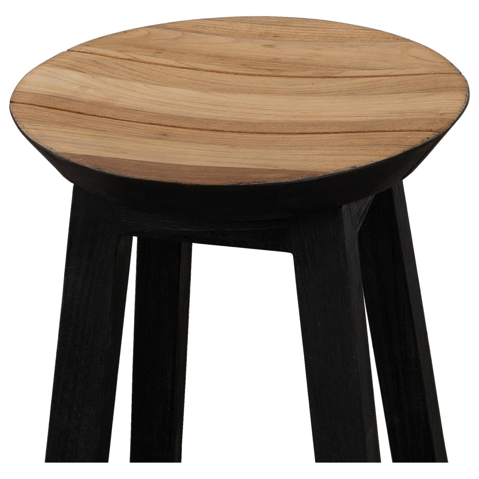 Jama 32x65cm Teak Counter Stool