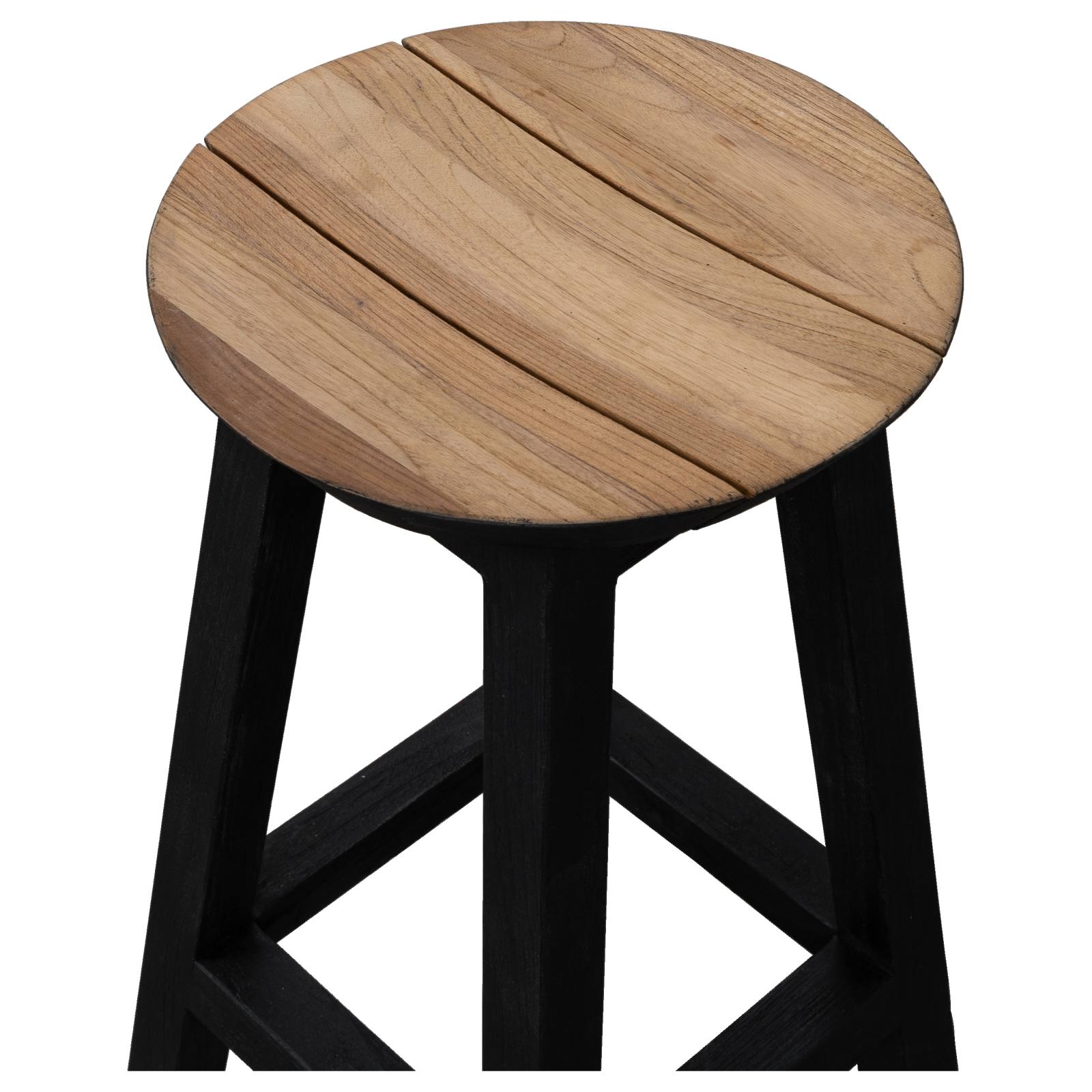 Jama 32x65cm Teak Counter Stool