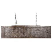 Taza Iron Pendant Light, Rustic