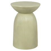 Monolith Concrete Side Table, Green