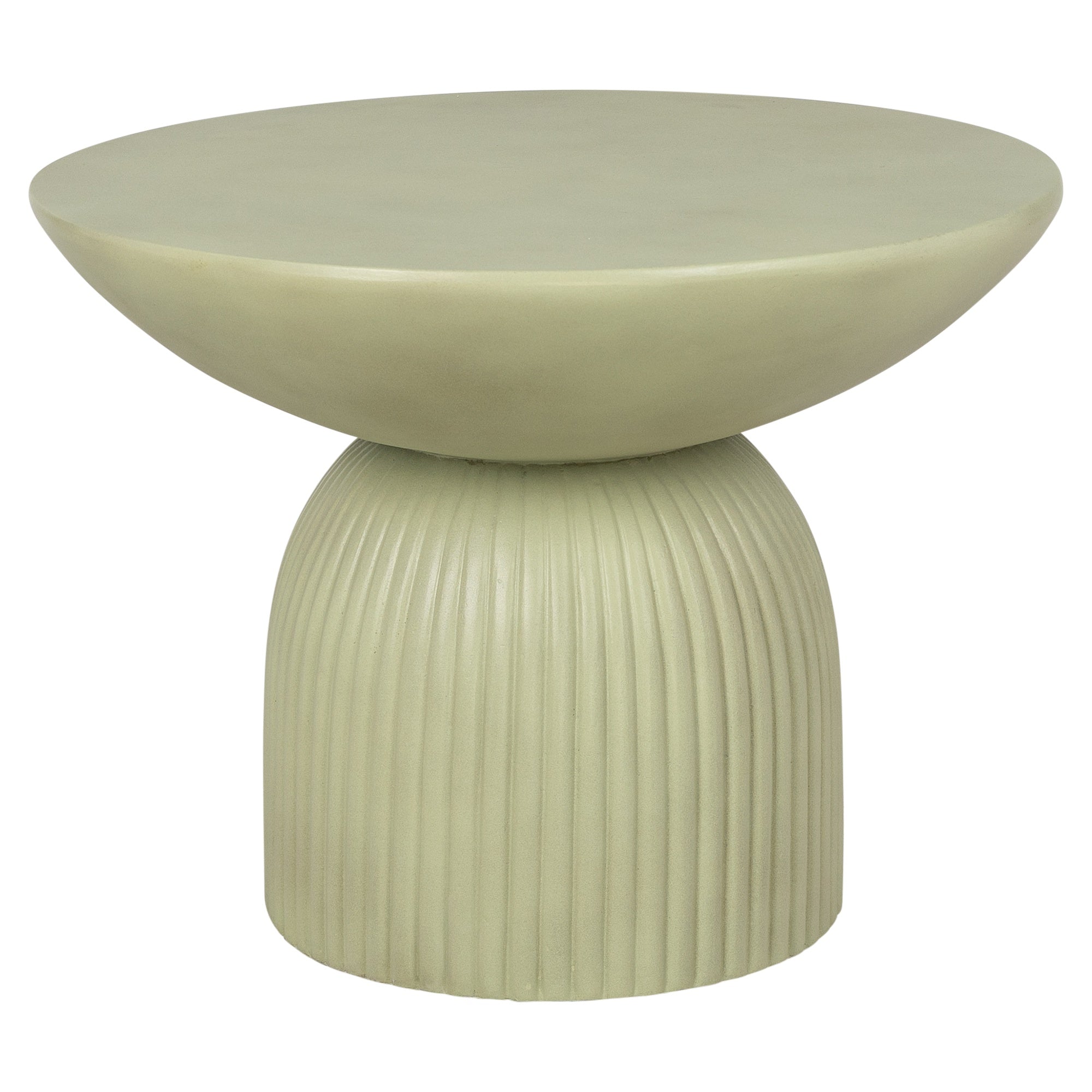 Monolith Concrete Coffee Table, Green
