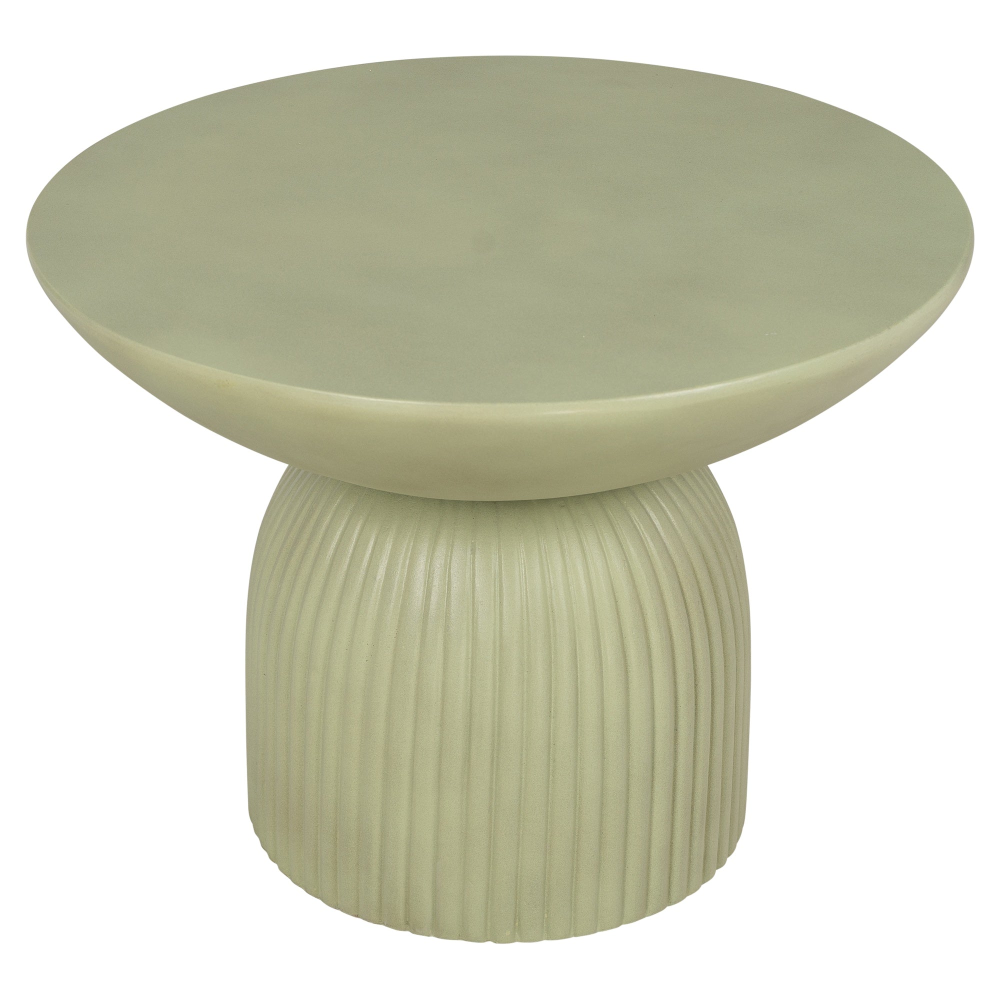 Monolith Concrete Coffee Table, Green