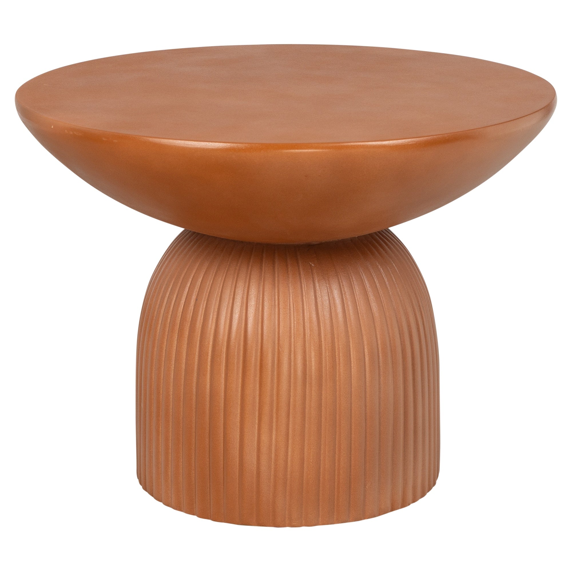 Monolith Concrete Coffee Table, Terracotta