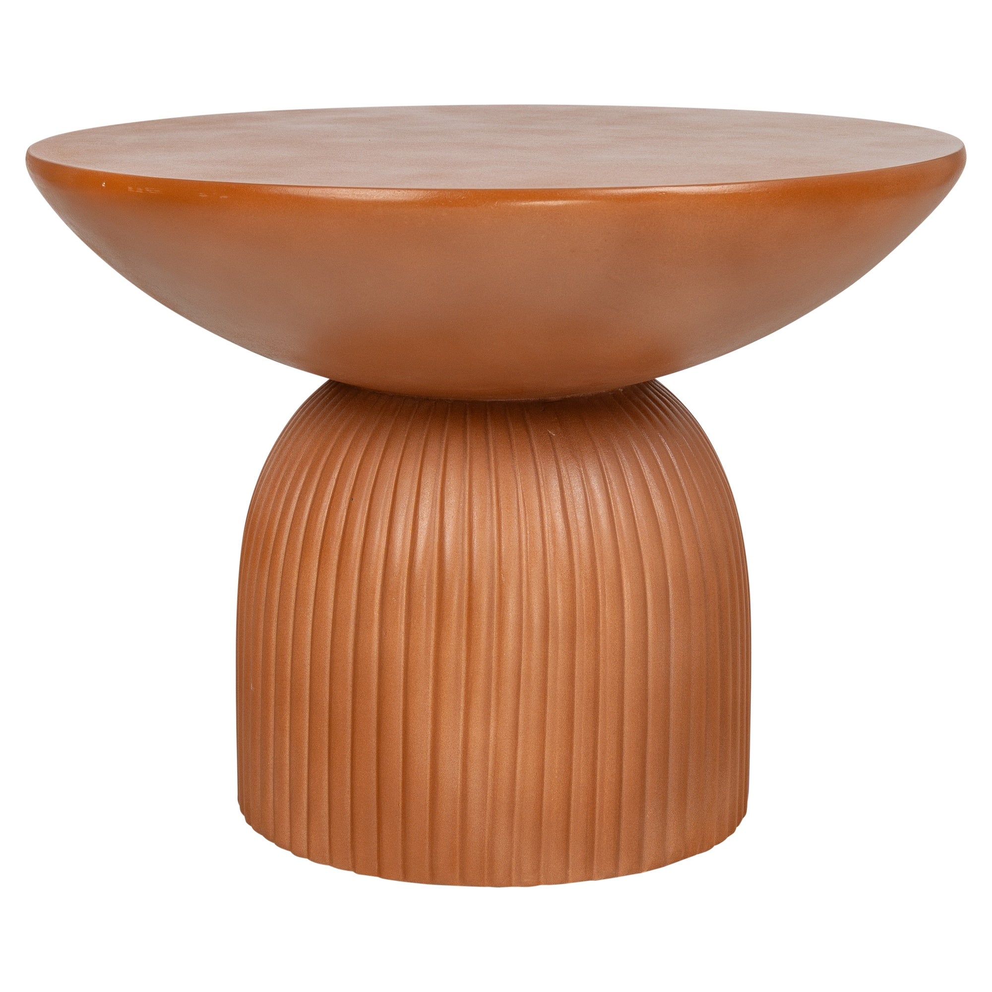 Monolith Concrete Coffee Table, Terracotta