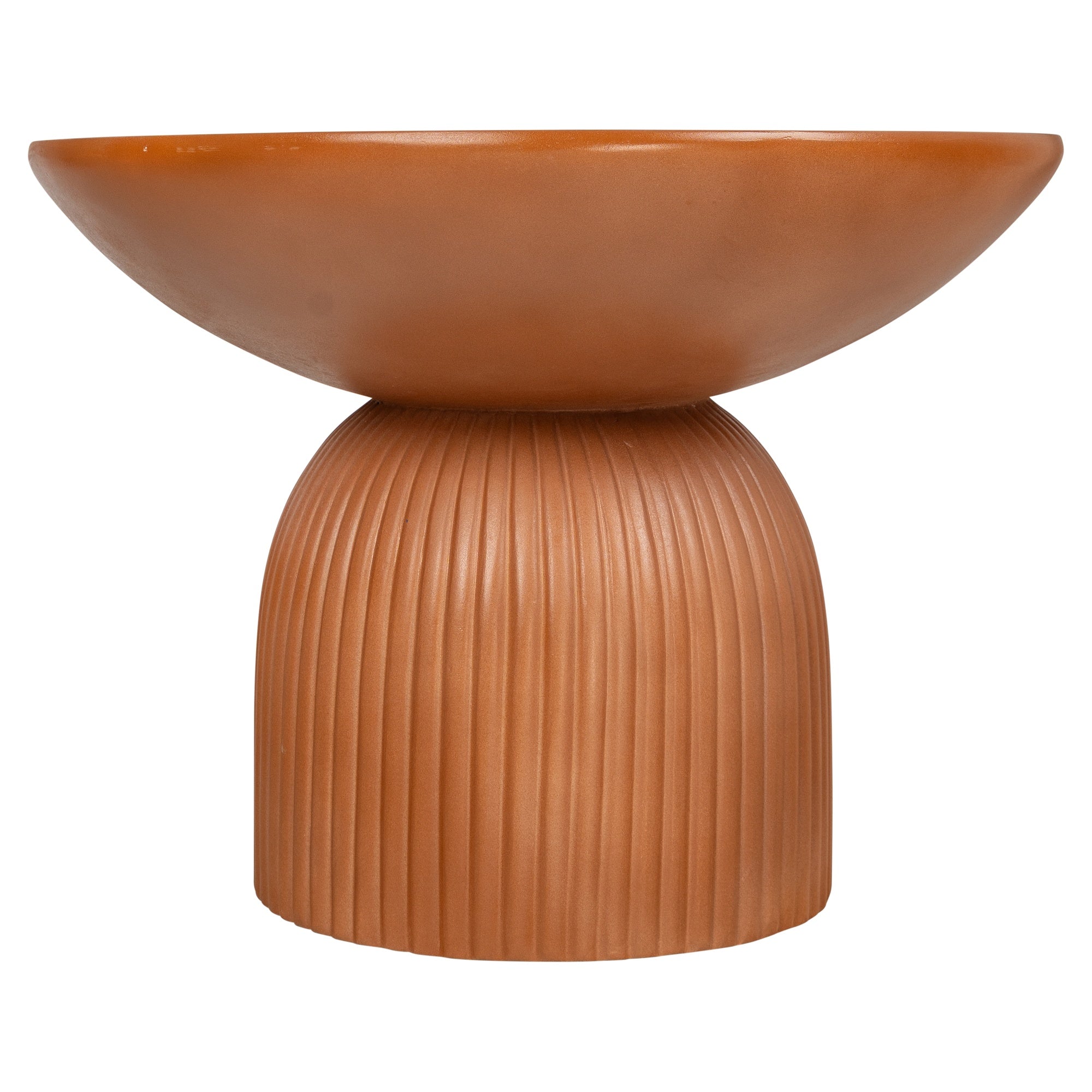 Monolith Concrete Coffee Table, Terracotta