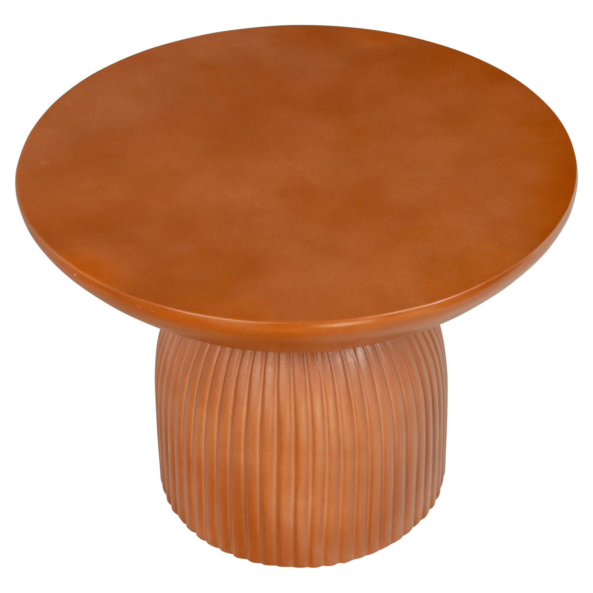 Monolith Concrete Coffee Table, Terracotta