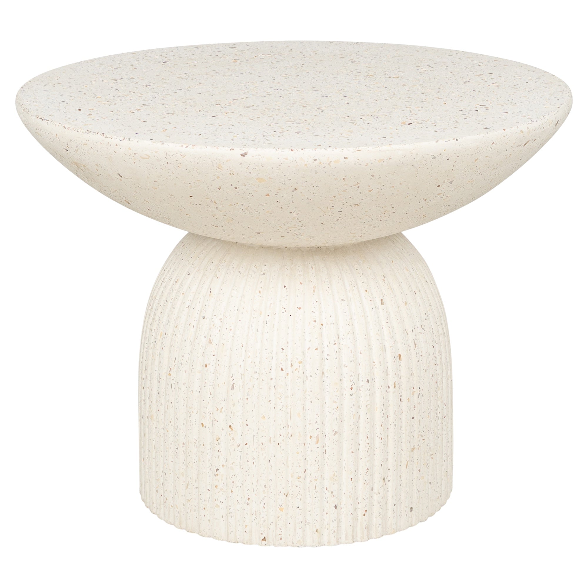 Monolith Concrete Coffee Table, Terrazzo