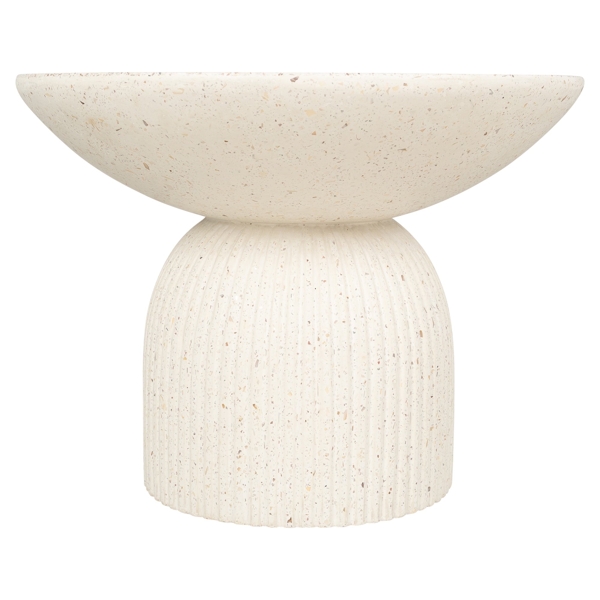 Monolith Concrete Coffee Table, Terrazzo