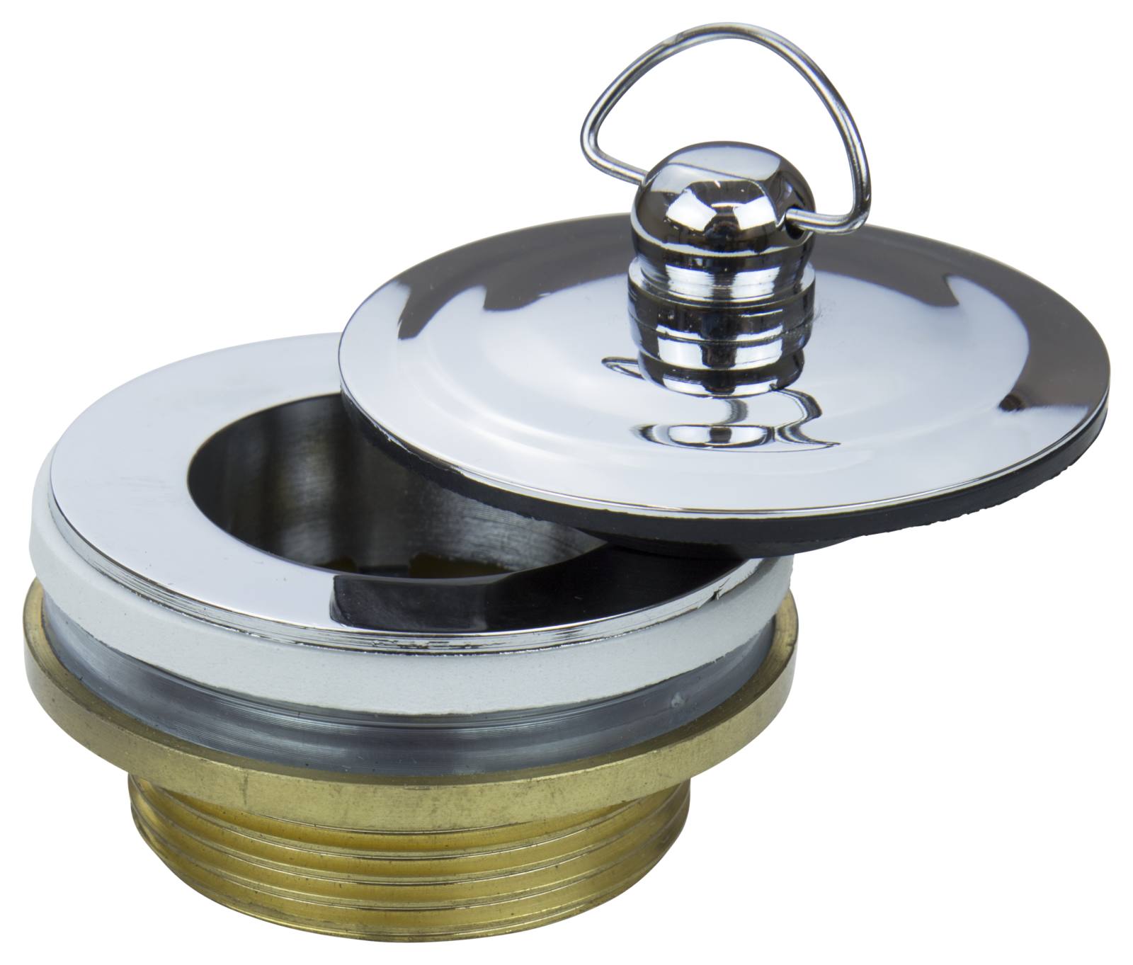 Chrome 32/40mm Universal Basin Waste with Traditional Plug