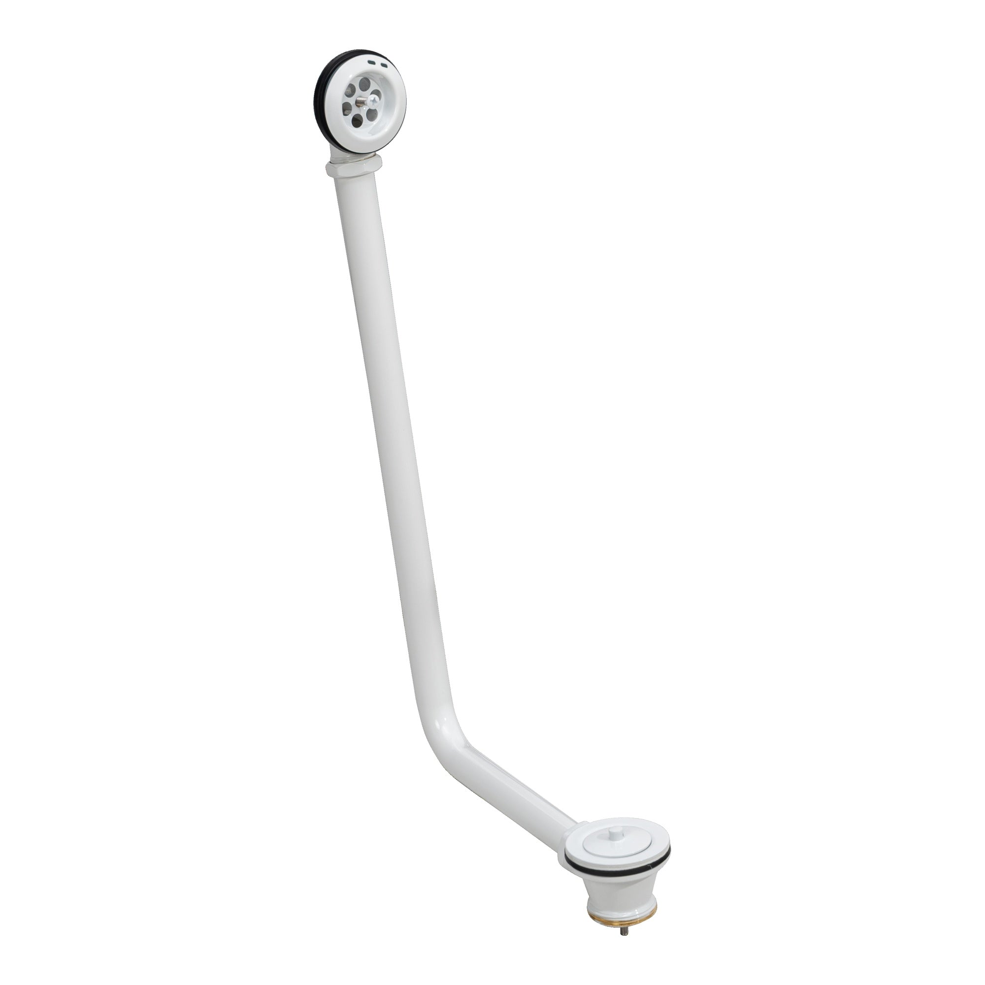 Exposed Metal Overflow Kit,White – Schots Home Emporium