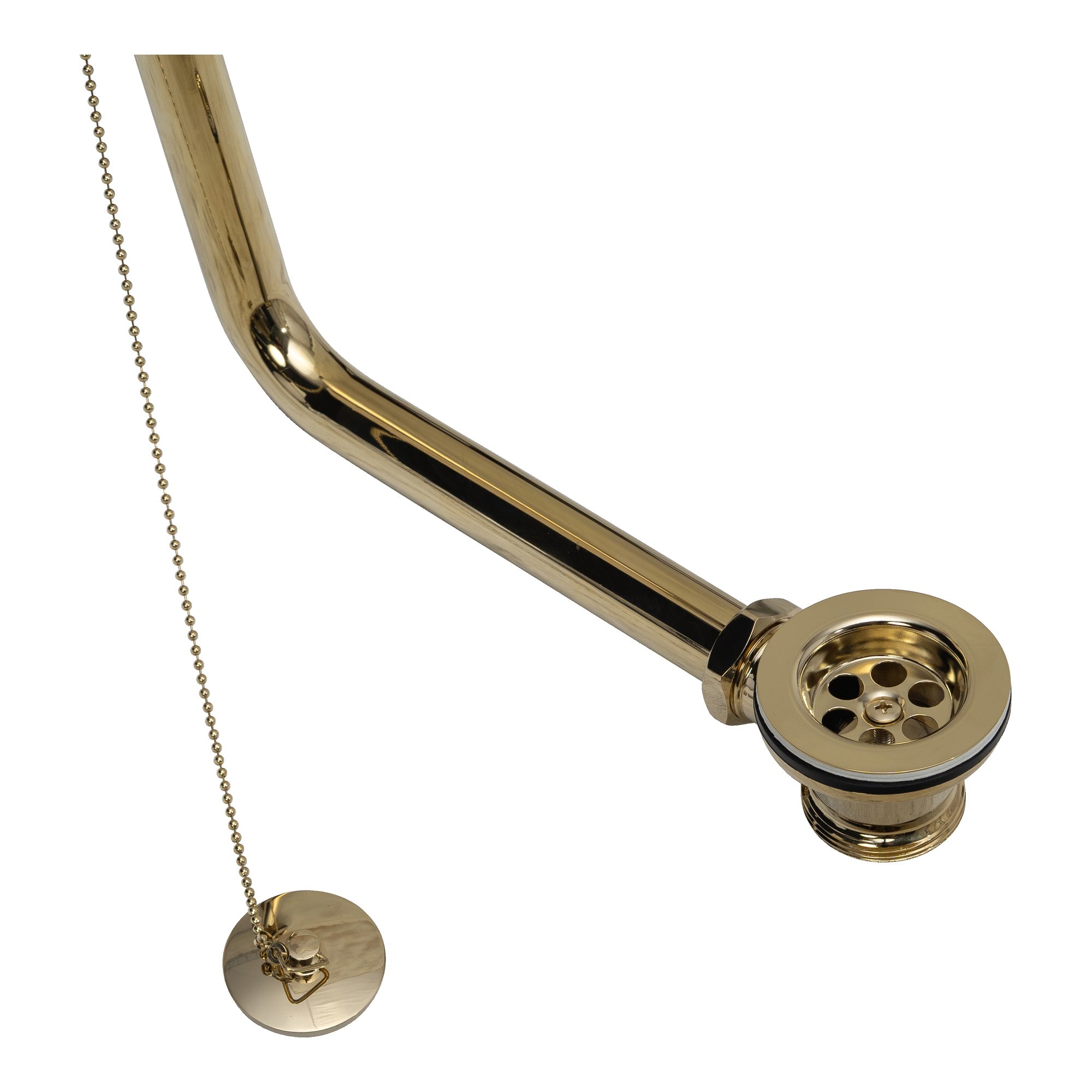 Exposed Metal Overflow Kit, Gold