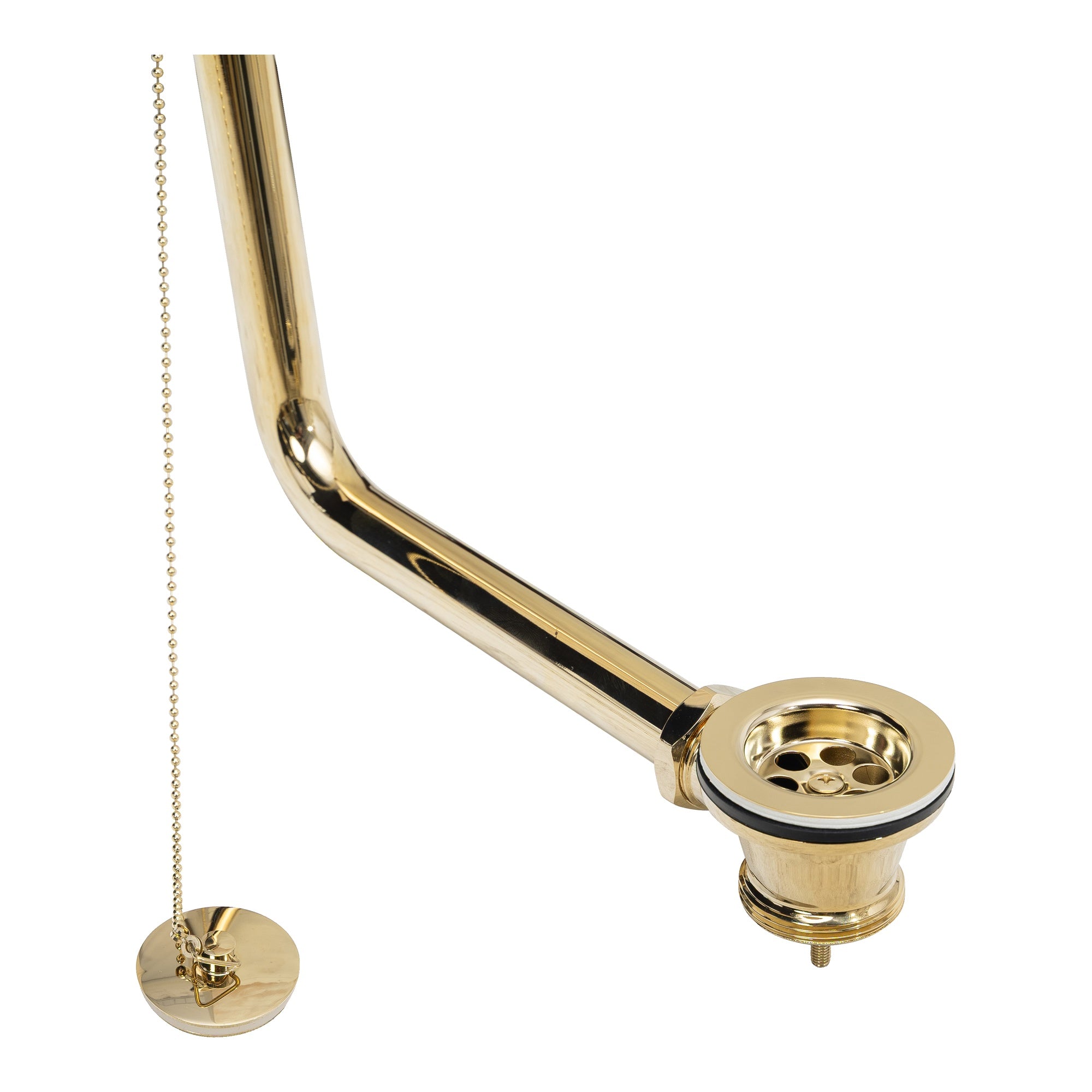 Exposed Metal Overflow Kit, Gold