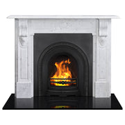 Melbourne Marble Mantel, White Carrara Marble
