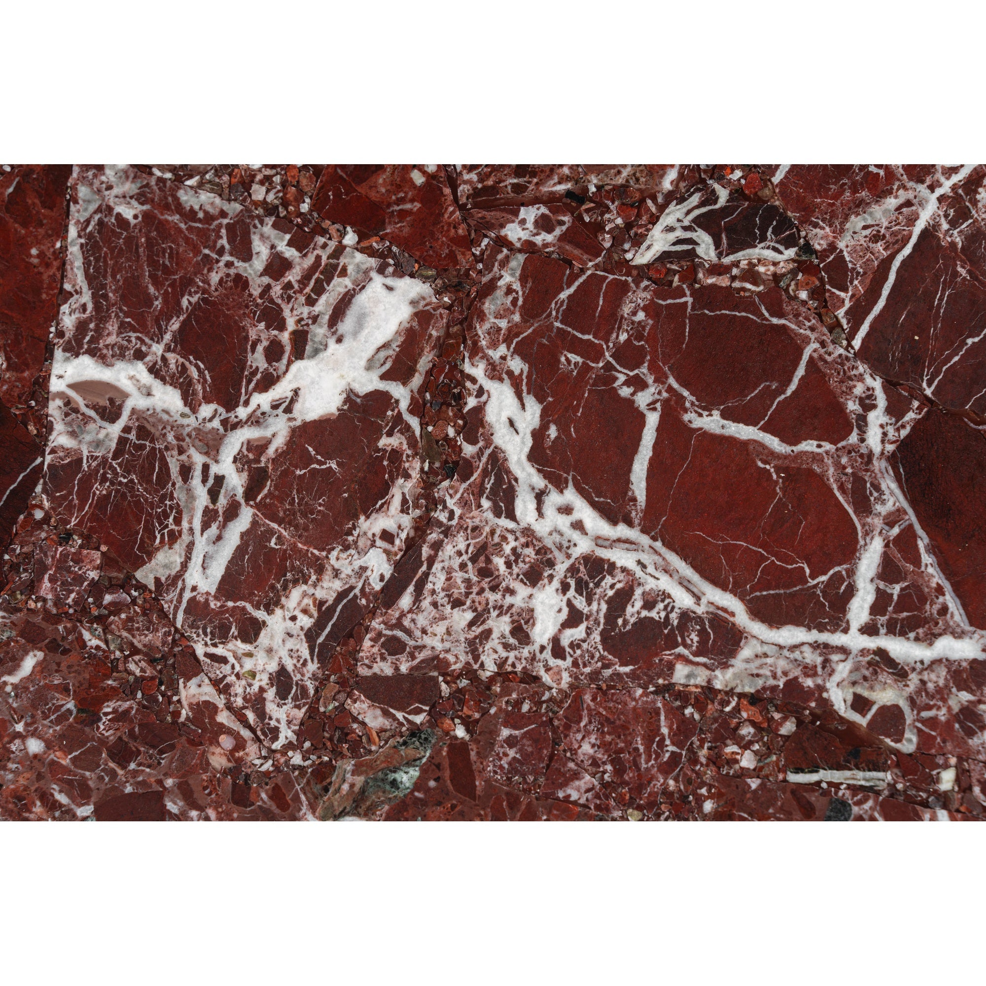 Milano Marble Top Round Bistro Table, Burgundy