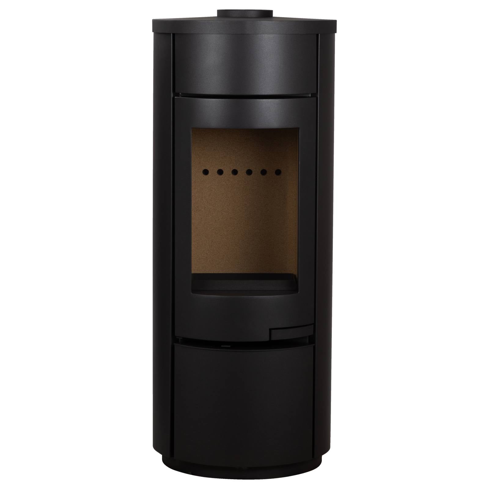 Elora Barrel Wood Heater, Black
