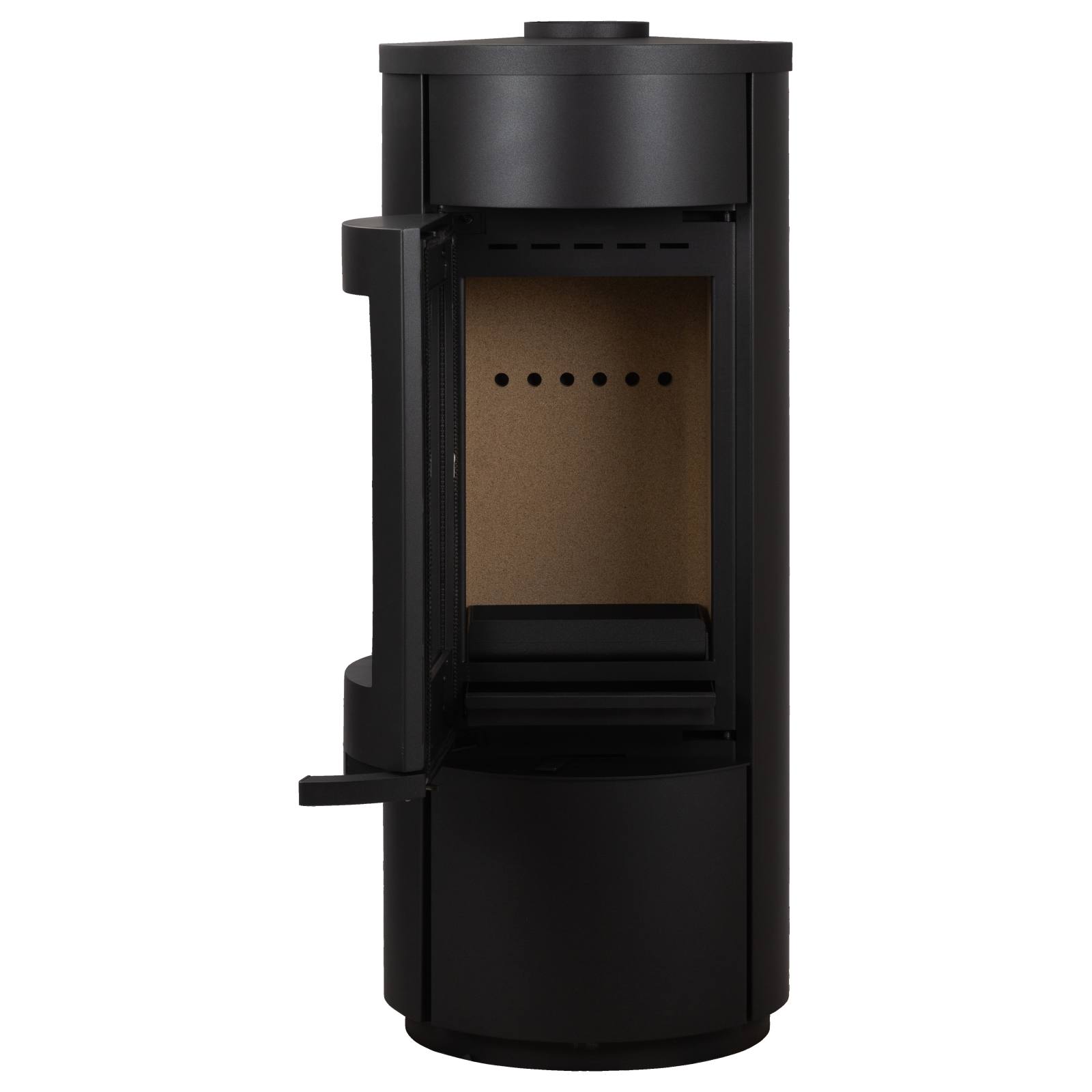 Elora Barrel Wood Heater, Black