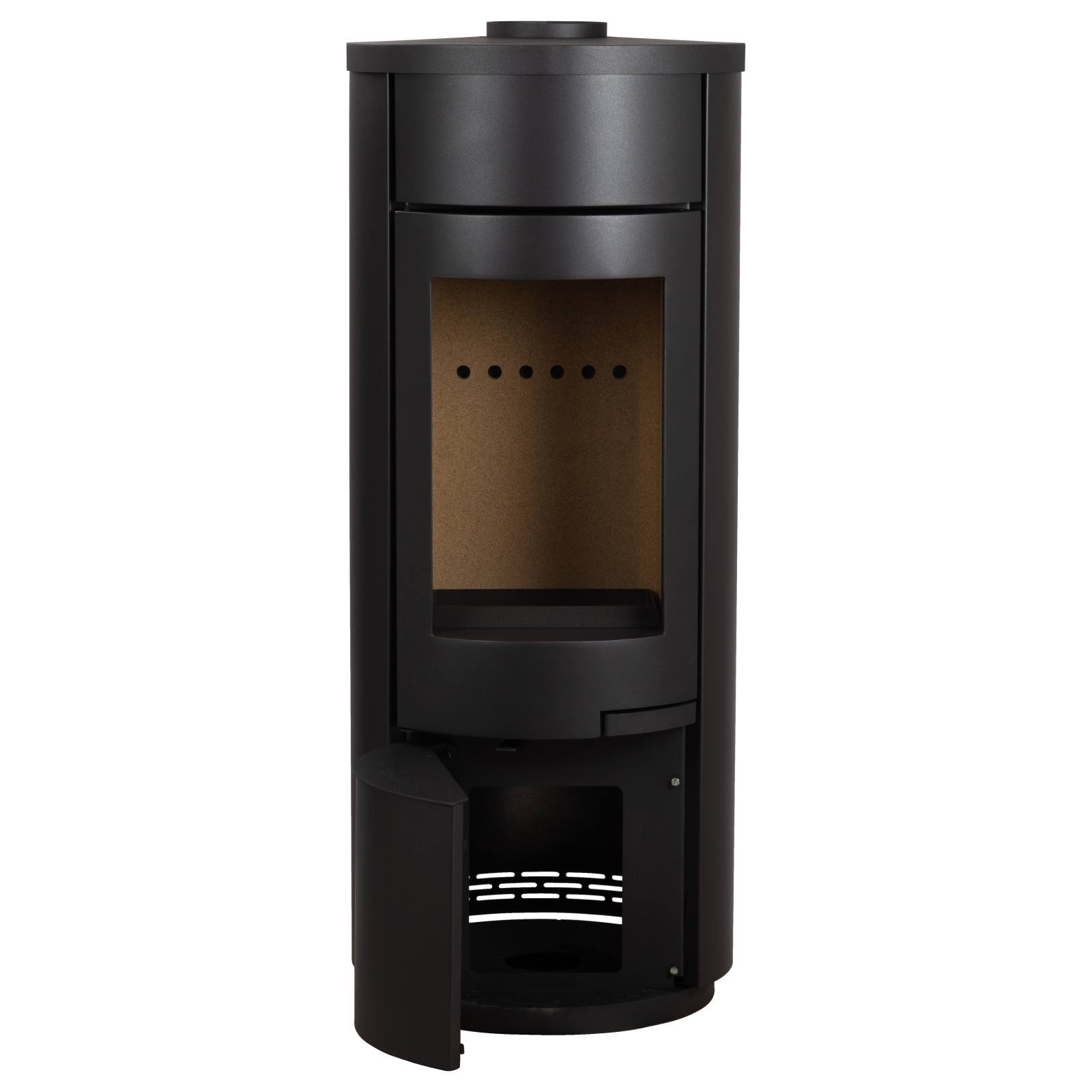 Elora Barrel Wood Heater, Black